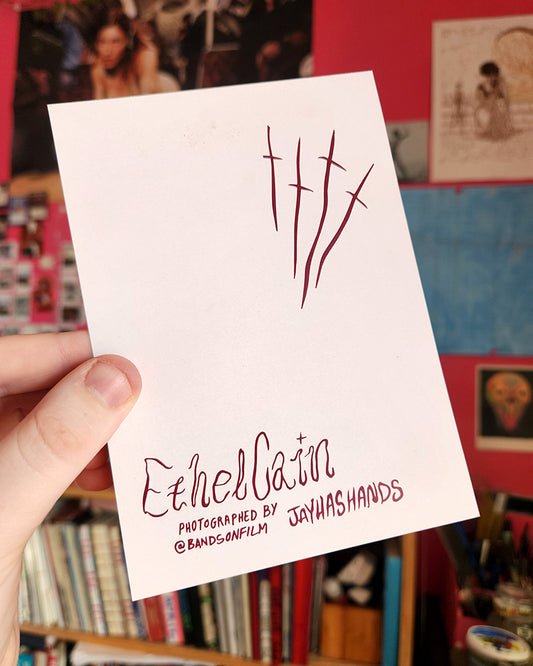 Ethel Cain Post Card