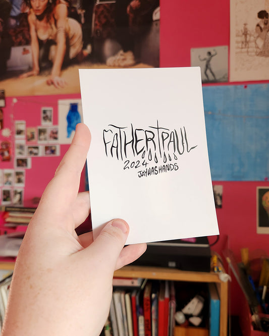 Father Paul Post Card