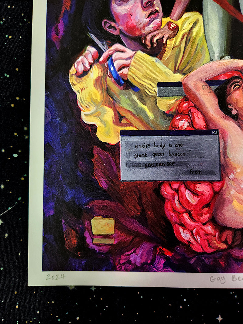 Gay Beacon A3 Print
