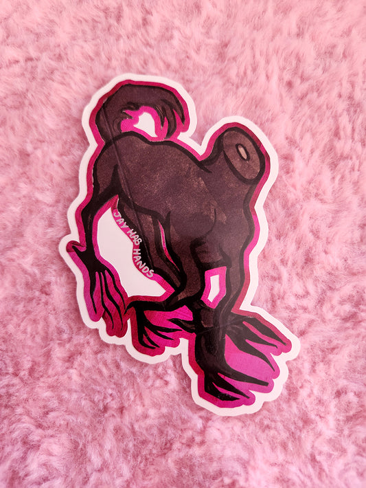 Headless Hound Sticker