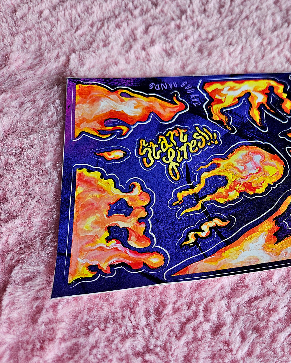 Start a Fire Stickers