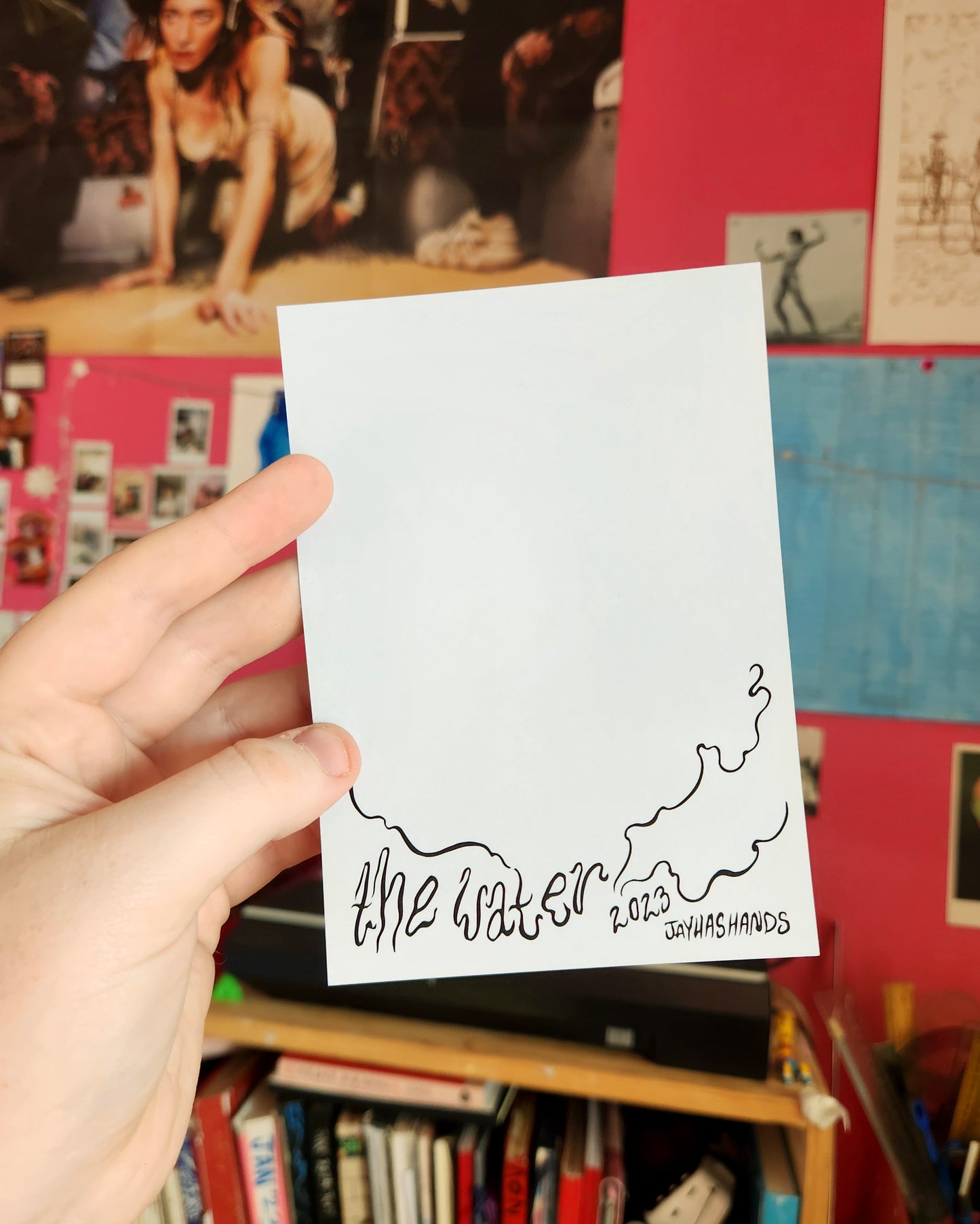 The Water Girl Post Card