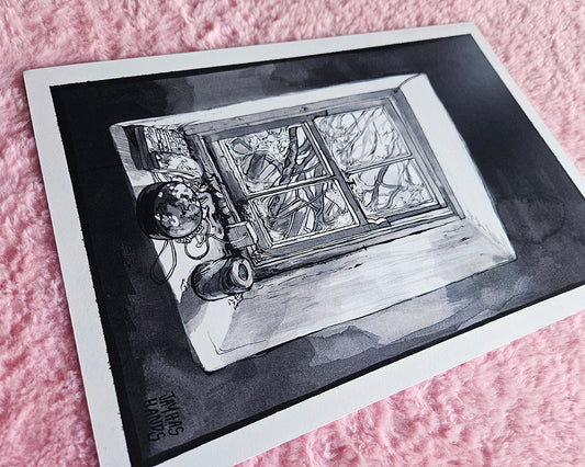 A Window in Ireland Print