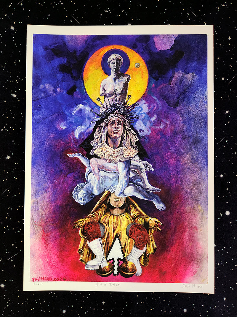 Woman Totem A3 Print