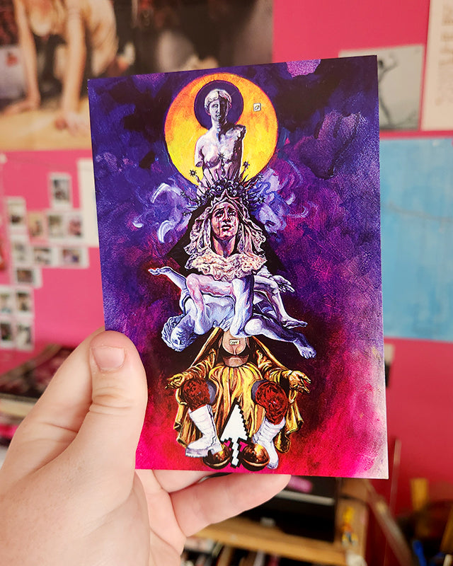 Woman Totem Postcard